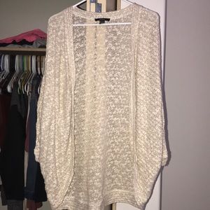 Cream cardigan